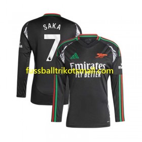 Fußballtrikots Arsenal SAKA 7 2024-2025 Langarm Auswärts-trikot kaufen
